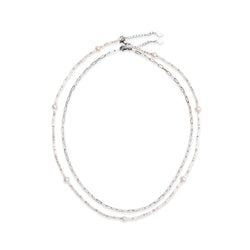 Garden of Eden Necklace Set - Silver