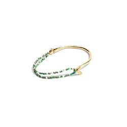 Grounded Hope Half-Cuff Bracelet
