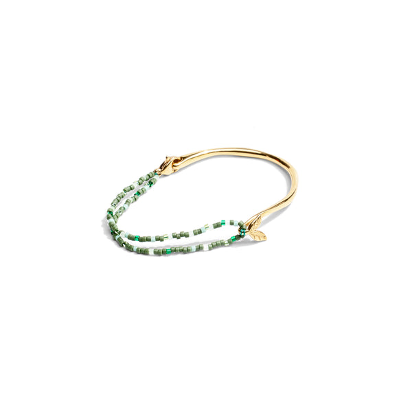 Grounded Hope Half-Cuff Bracelet