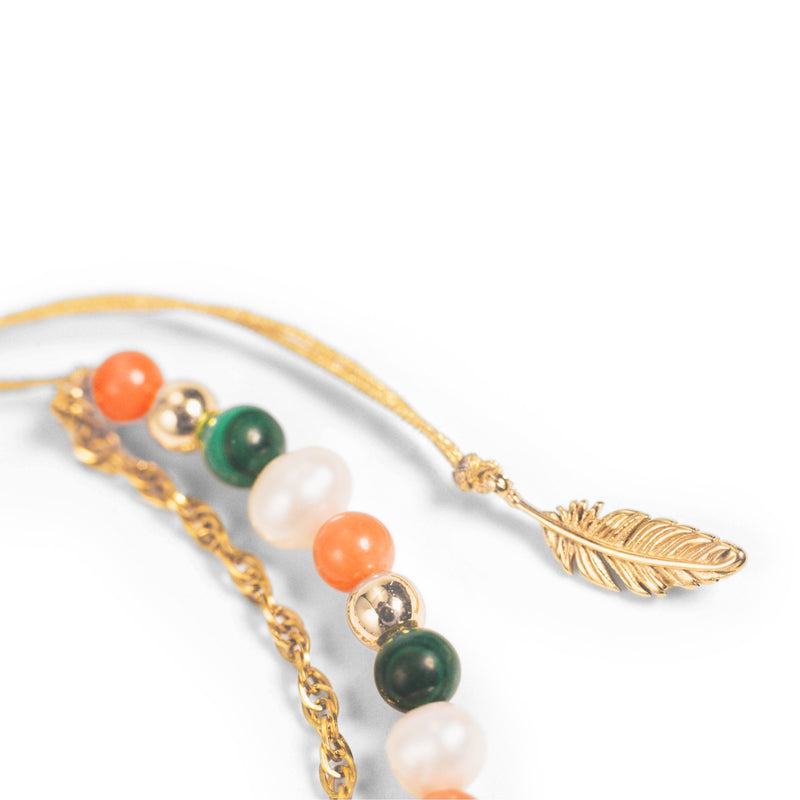 Song of Celebration Beaded Bracelet - Gold