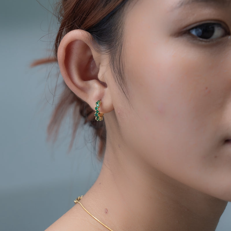 Radicle Hoop Earrings