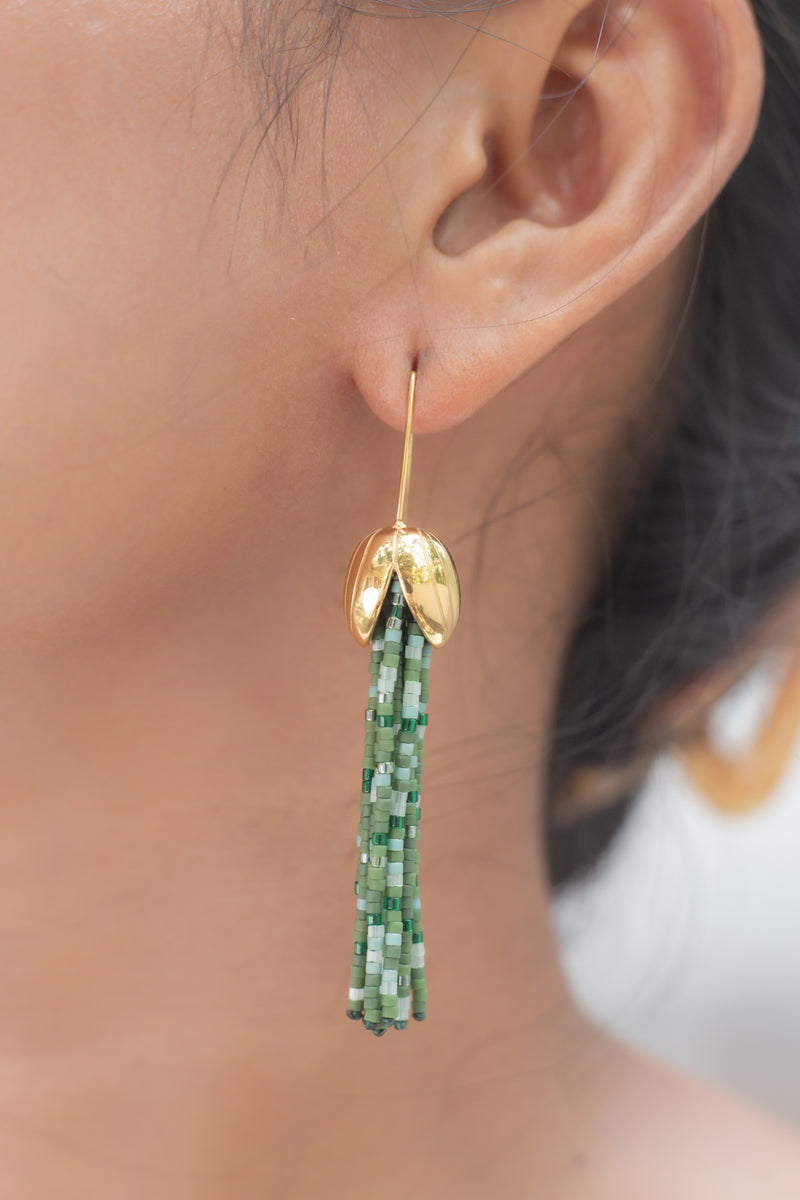 Grounded Hope Tassel Earring