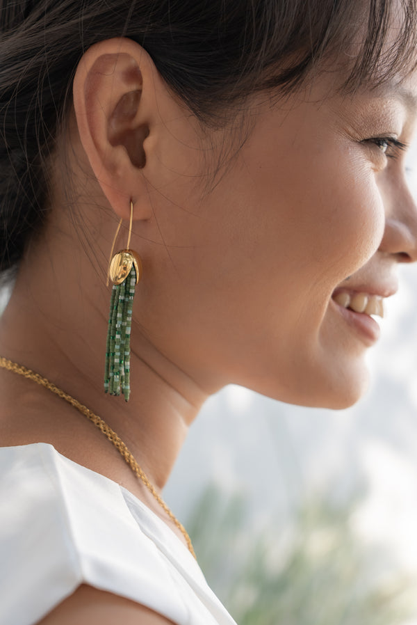 Grounded Hope Tassel Earring