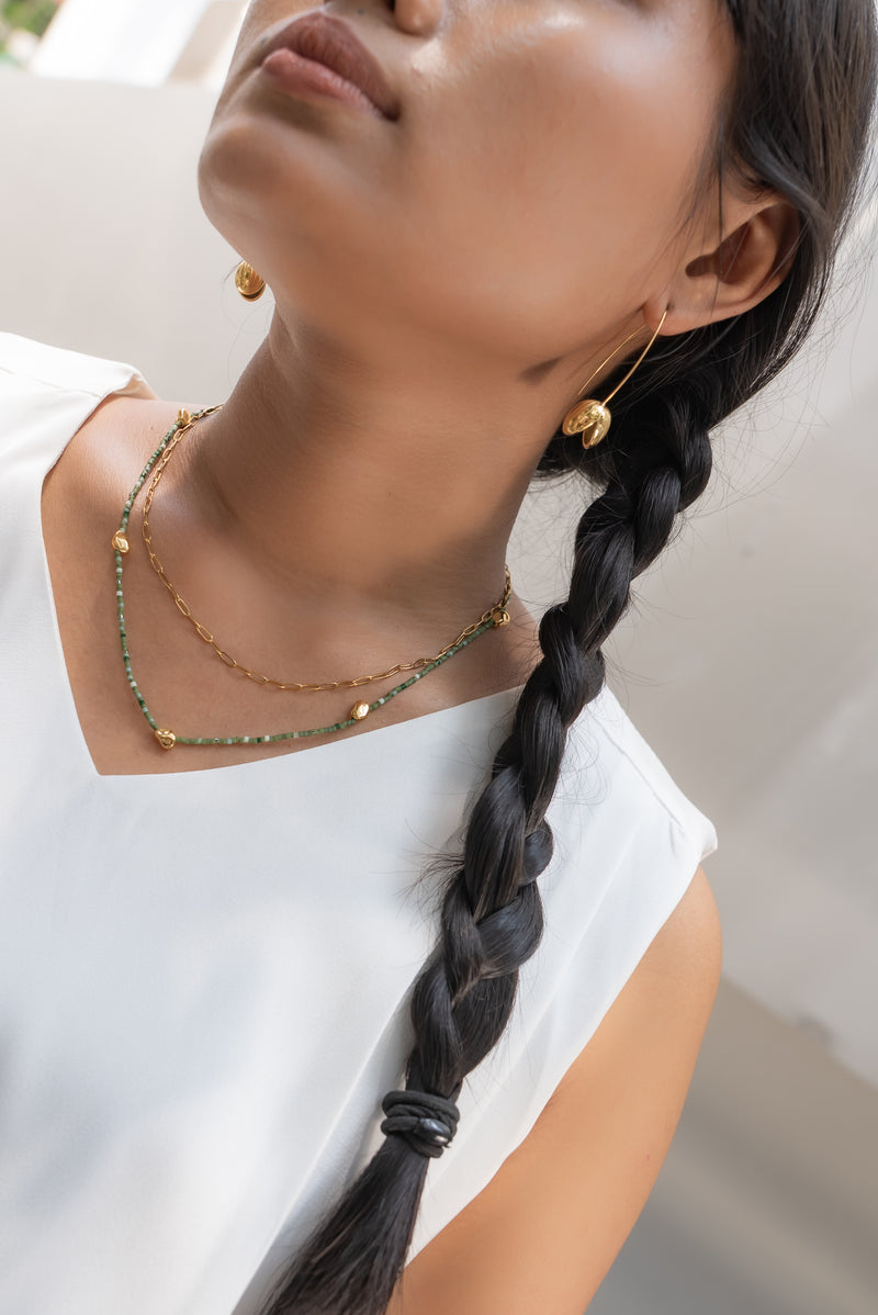 Garden of Eden Necklace Set - Gold
